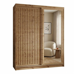 Szafa przesuwna z lamelami DONATELLO | BeautySofa24.pl