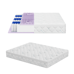 Materac MEDIRO VITA SENIOR H3 – kieszeniowy, pianka HR, pokrowiec TENCEL