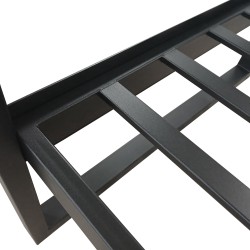 Fotel ogrodowy STELLA z metalową ramą