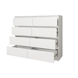 Komoda 100 cm z 8 szufladami LEMON