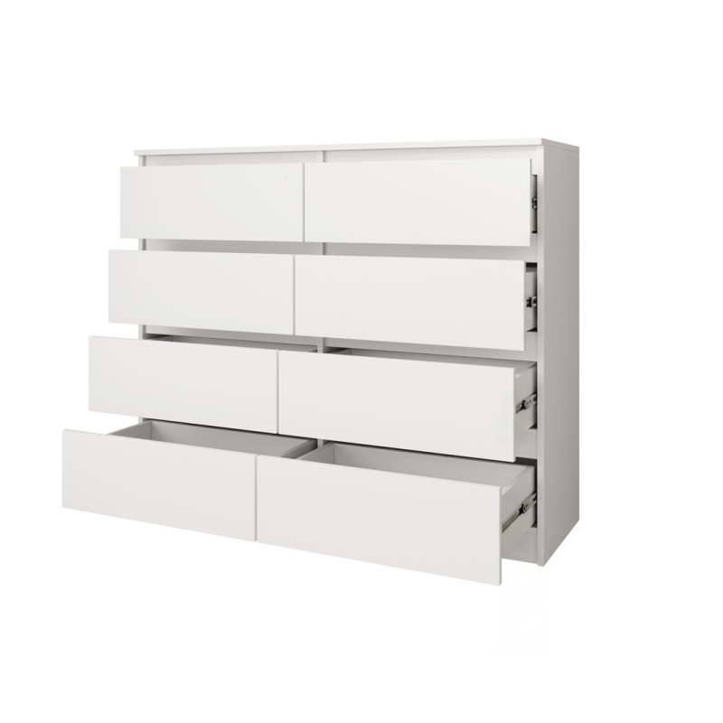 Komoda 100 cm z 8 szufladami LEMON