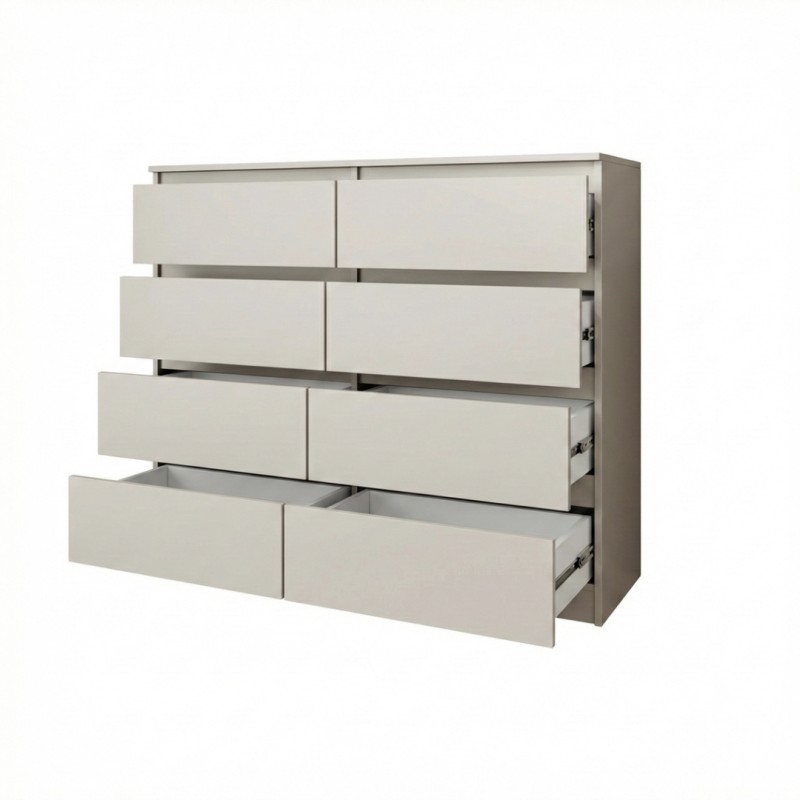 Komoda 100 cm z 8 szufladami LEMON