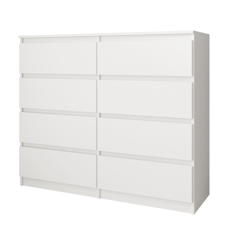 Komoda 100 cm z 8 szufladami LEMON