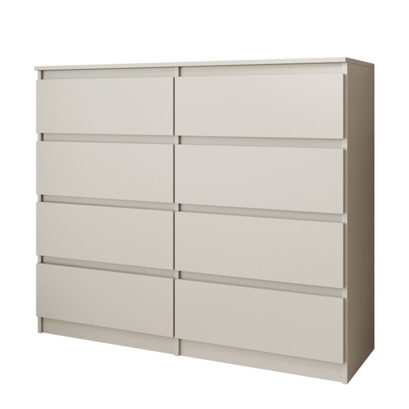 Komoda 100 cm z 8 szufladami LEMON