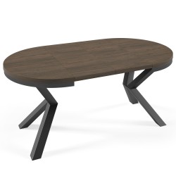 Okrągły stół rozkładany NORDIC– nowoczesny do jadalni