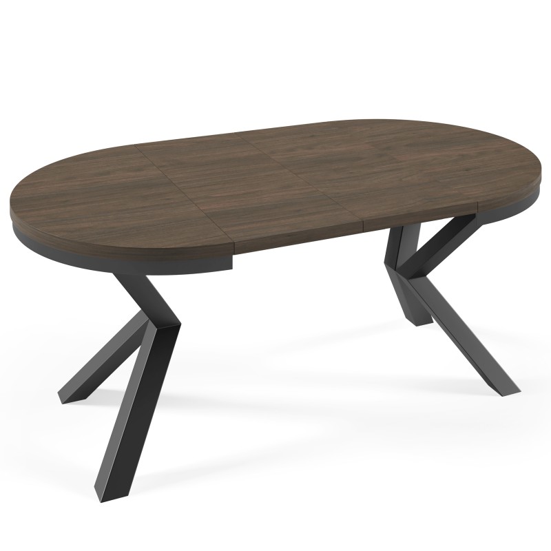 Okrągły stół rozkładany NORDIC– nowoczesny do jadalni