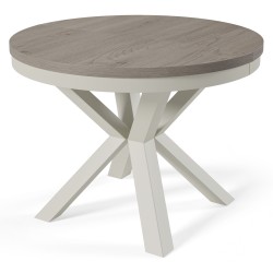 Okrągły stół rozkładany NORDIC– nowoczesny do jadalni