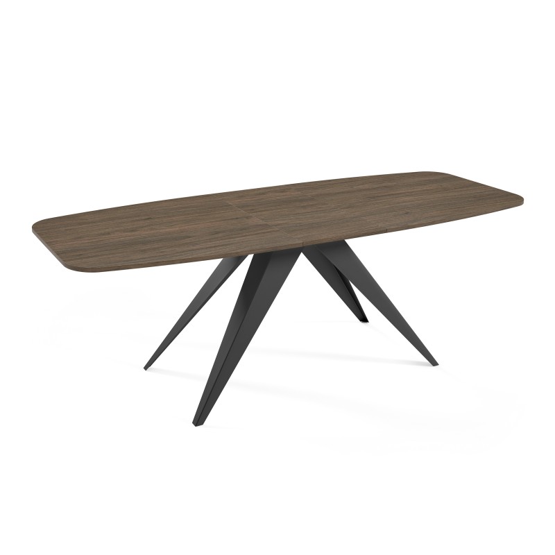 Stół owalny rozkładany FERINI –  stół do jadalni 160/180 cm