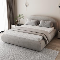 Materac piankowy MEDIRO ERGO+ H2 – z pokrowcem Silver Life