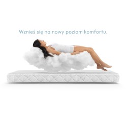 Materac piankowy MEDIRO ERGO+ H2 – z pokrowcem Silver Life