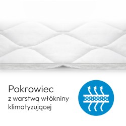 Materac kieszeniowy MEDIRO CORE H2/H3 – dwustronny kokosowy,