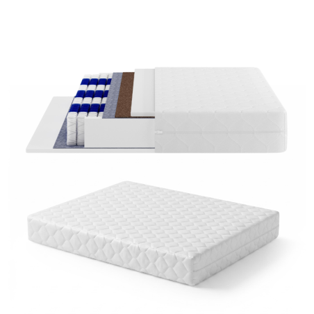 Materac kieszeniowy MEDIRO CORE H2/H3 – dwustronny kokosowy,