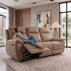 Sofa DOLCE 3-osobowa z Funkcją Relax – Sofa do Salonu