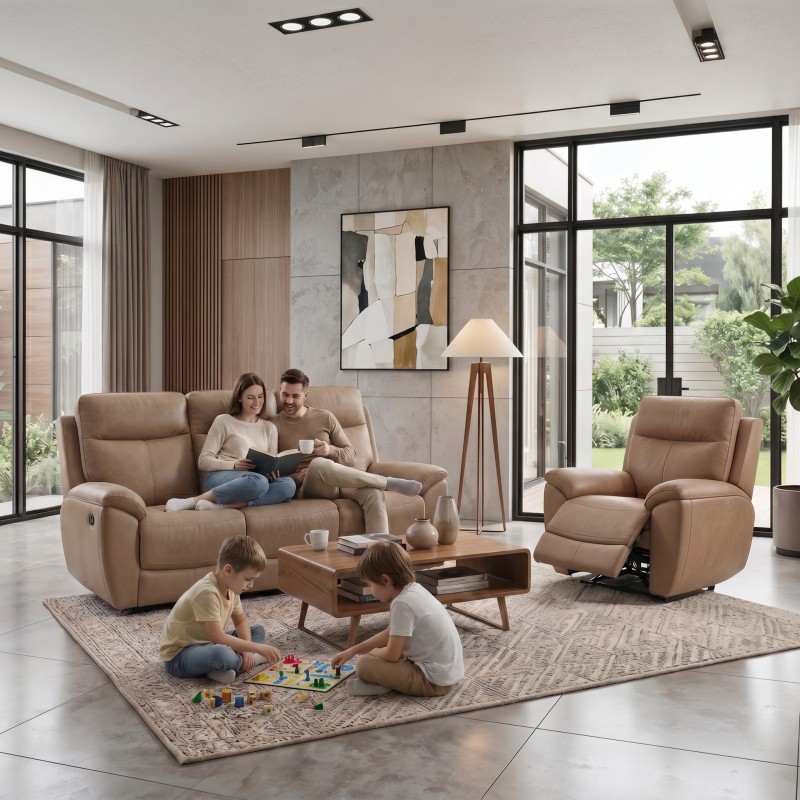 Fotel DOLCE z Funkcją Relax – Fotel Wypoczynkowy do Salonu