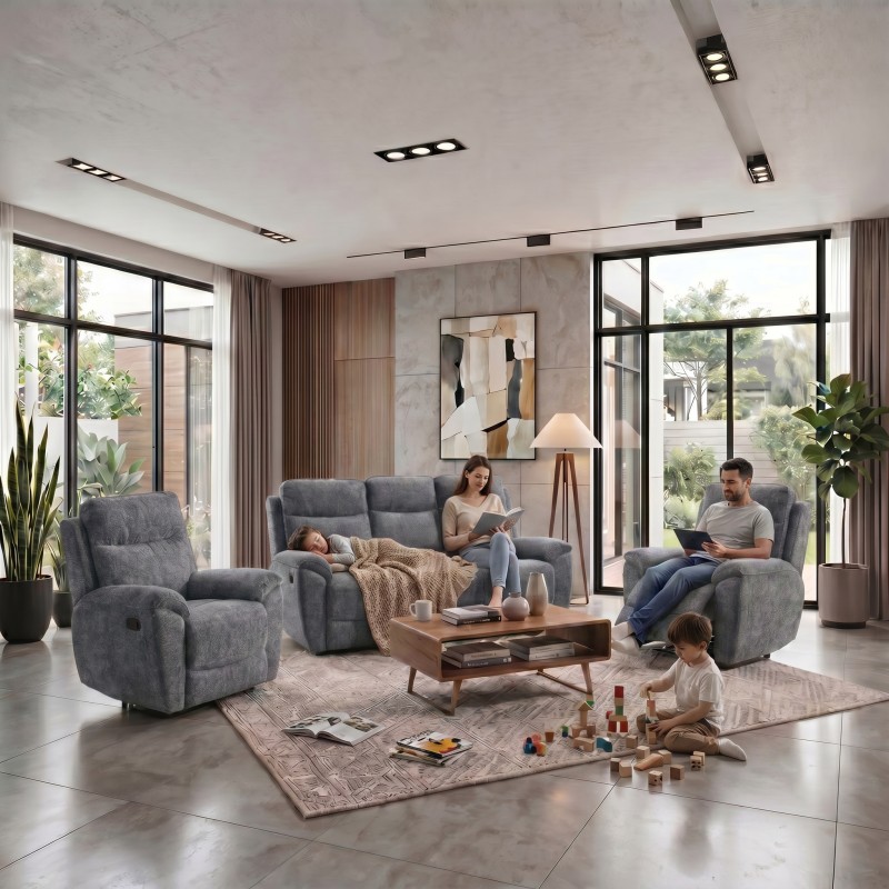 Fotel DOLCE z Funkcją Relax – Fotel Wypoczynkowy do Salonu
