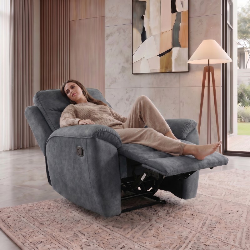 Zestaw wypoczynkowy DOLCE z funkcją relax – sofa 3-osobowa i fotel