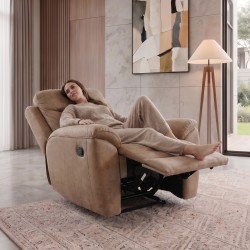 Zestaw wypoczynkowy DOLCE z funkcją relax – sofa 3-osobowa i fotel