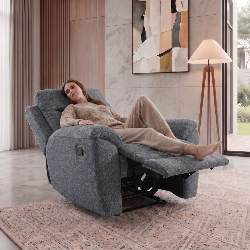 Zestaw wypoczynkowy DOLCE z funkcją relax – sofa 3-osobowa i fotel