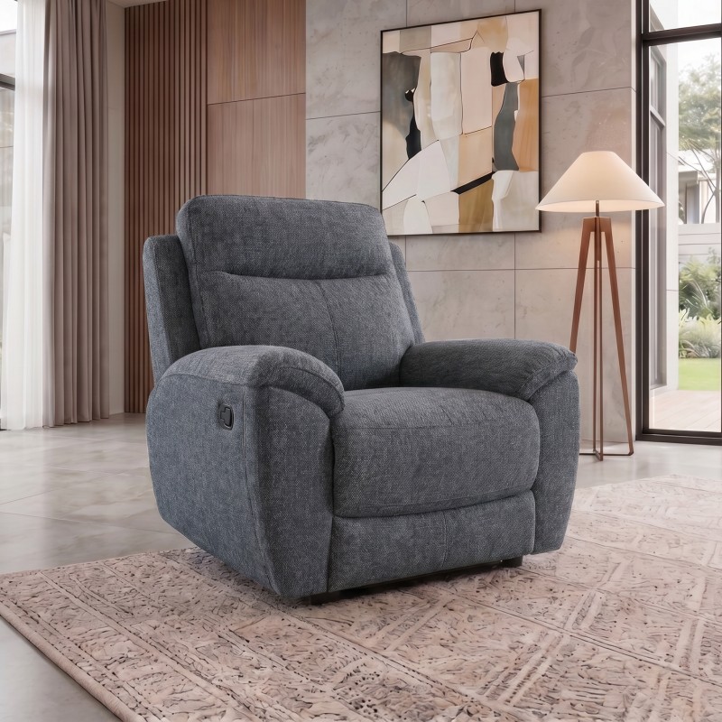 Zestaw wypoczynkowy DOLCE z funkcją relax – sofa 3-osobowa i fotel