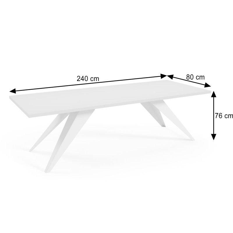 Stół rozkładany VIVO 140/160 cm – nowoczesny stół do jadalni