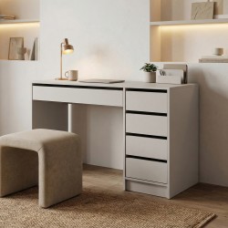 Biurko MALTA 120 cm – Biurko z 5 Szufladami