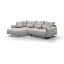 Narożnik z funkcją spania SALERNO 🛋️ BeautySofa24.pl