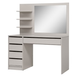 Toaletka MALTA z Lustrem 120 cm – 5 Szuflad