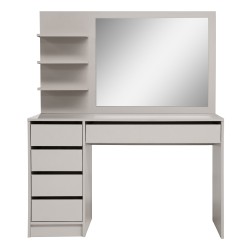 Toaletka MALTA z Lustrem 120 cm – 5 Szuflad