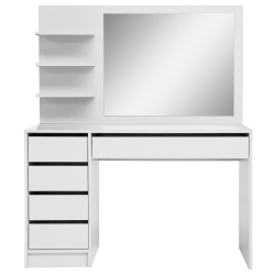 Toaletka MALTA z Lustrem 120 cm – 5 Szuflad