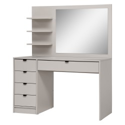 Toaletka MALTA z Uchwy­tami i Lustrem – 5 Szuflad 120 cm
