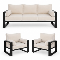 Zestaw Mebli Ogrodowych 3+1+1 Verdino | BeautySofa24.pl