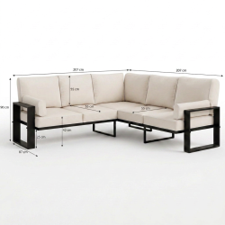 Narożnik Ogrodowy VERDINO | BeautySofa24.pl