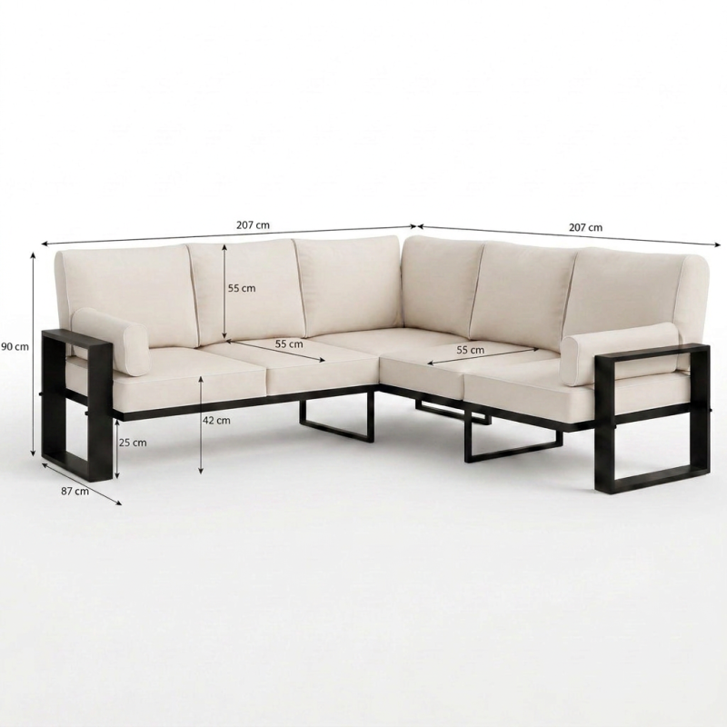 Narożnik Ogrodowy VERDINO | BeautySofa24.pl