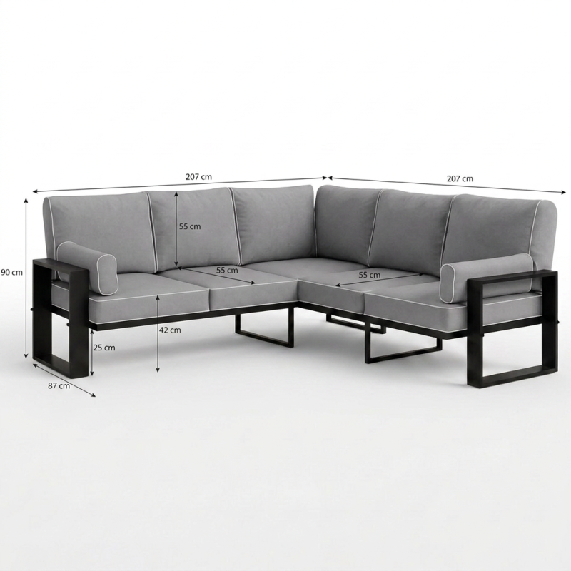 Narożnik Ogrodowy VERDINO | BeautySofa24.pl