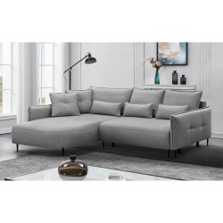 Narożnik z funkcją spania SALERNO 🛋️ BeautySofa24.pl