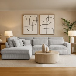 Narożnik do salonu PARMA L 🛋️ BeautySofa24.pl