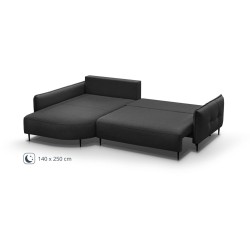 Narożnik z funkcją spania SALERNO 🛋️ BeautySofa24.pl