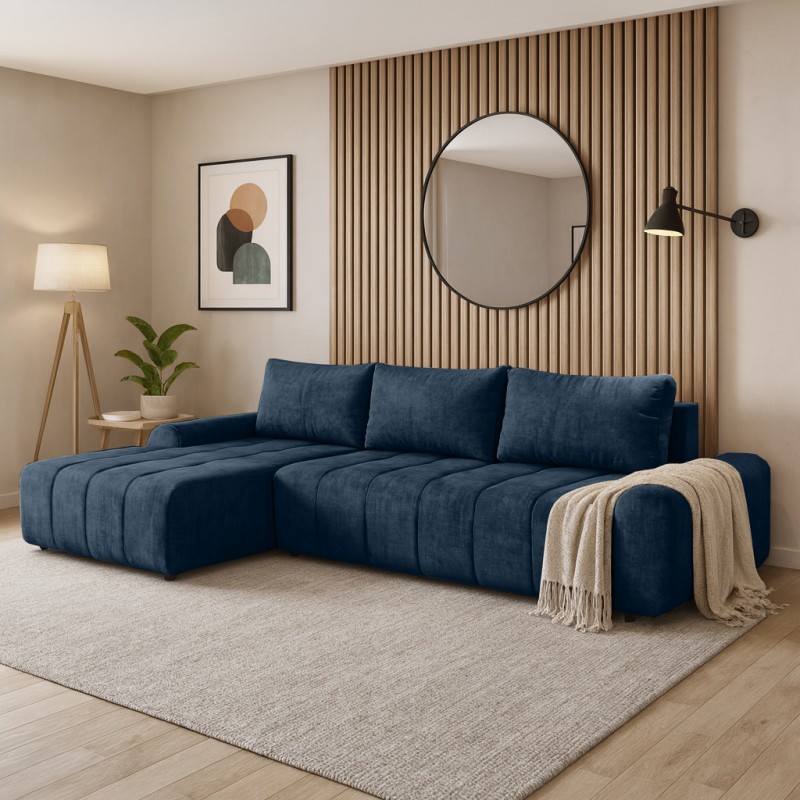 Narożnik z funkcją spania COSTA L | BeautySofa24.pl