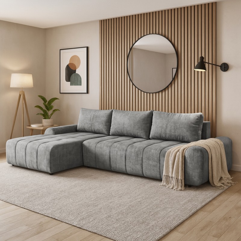 Narożnik z funkcją spania COSTA L | BeautySofa24.pl