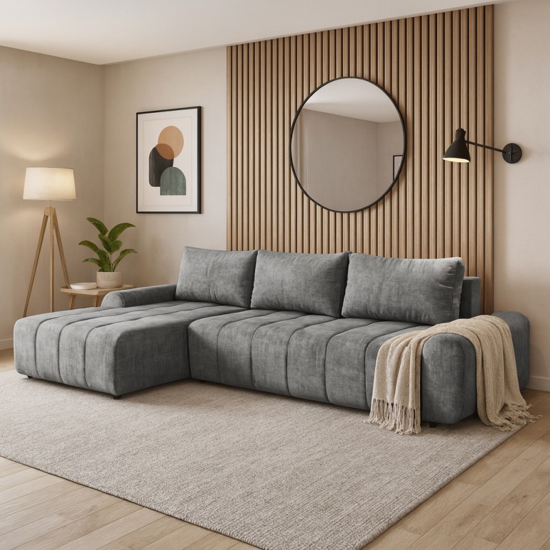Narożnik z funkcją spania COSTA L | BeautySofa24.pl