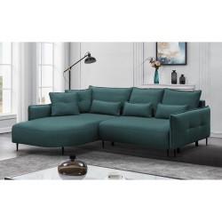 Narożnik z funkcją spania SALERNO 🛋️ BeautySofa24.pl