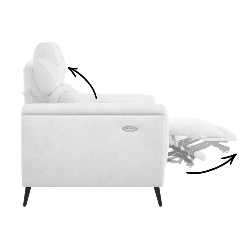 Fotel COMFORT z Funkcją Relax – Elektryczna Regulacja