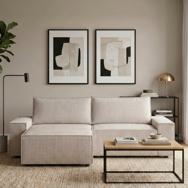 Narożnik z funkcją spania SAN REMO ❤︎ BeautySofa24.pl