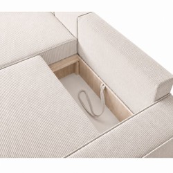 Narożnik z funkcją spania SAN REMO ❤︎ BeautySofa24.pl