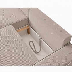 Narożnik z funkcją spania SAN REMO ❤︎ BeautySofa24.pl