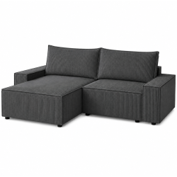 Narożnik z funkcją spania SAN REMO ❤︎ BeautySofa24.pl