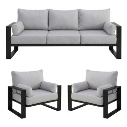 Zestaw Mebli Ogrodowych 3+1+1 Verdino | BeautySofa24.pl