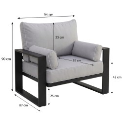 Fotel Ogrodowy VERDINO | BeautySofa24.pl