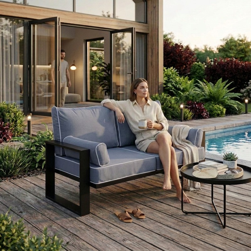 Sofa Ogrodowa Dwuosobowa VERDINO | BeautySofa24.pl