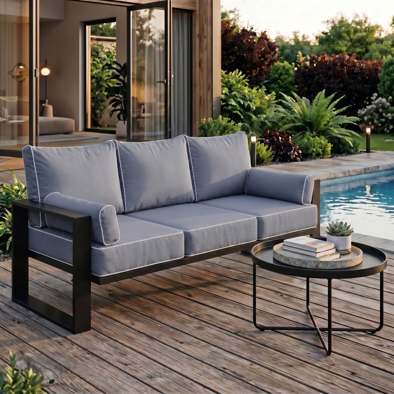 Sofa ogrodowa trzyosobowa VERDINO II | BeautySofa24.pl
